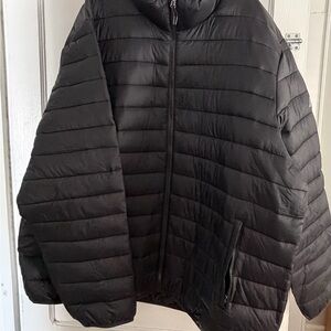 Ozark Trail Men's Classic Black Puffer Jacket
